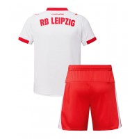 RB Leipzig Domáci Detský futbalový dres 2025-26 Krátky Rukáv (+ trenírky)